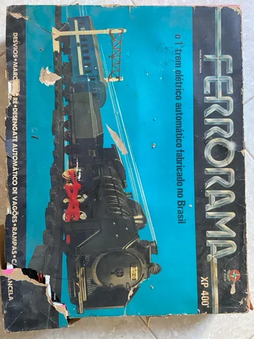 Brinquedo - Ferrorama - O Primeiro trem elétrico automá