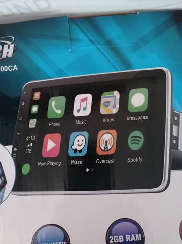 Mídia. H-TECH. HT-9300CA. Mp5, gps,usb, bluetooth, espelhamento, tela 10", flutuante.