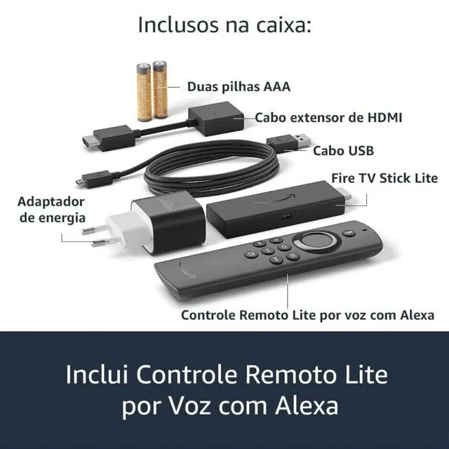 FireTV Stick Lite Full HD com Alexa - Foto 4