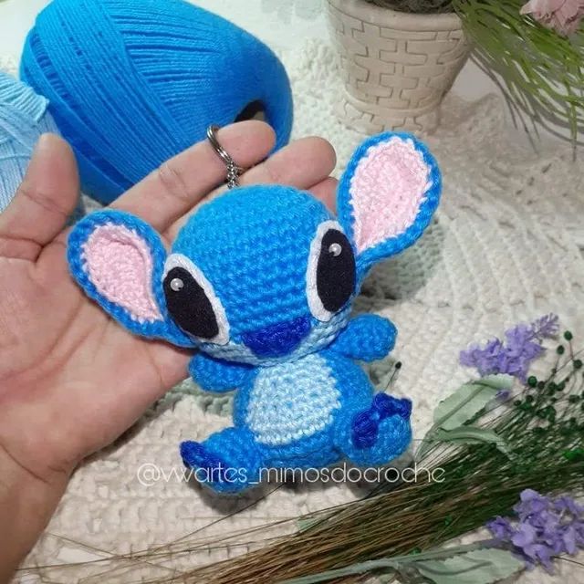 Stitch Amigurumi Crochê