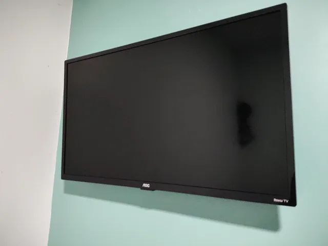 Smart TV LED 32" HD AOC ROKU - Foto 2