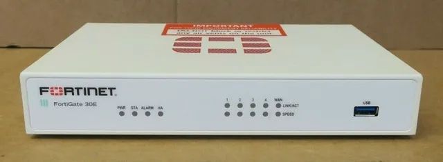  Firewall Appliance Network  Fortinet FortiGate 30E 