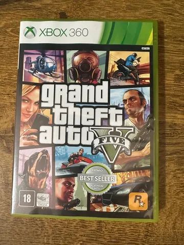 Vendo GTA V Original do Xbox 360 - Jogos de Vídeo Game - João