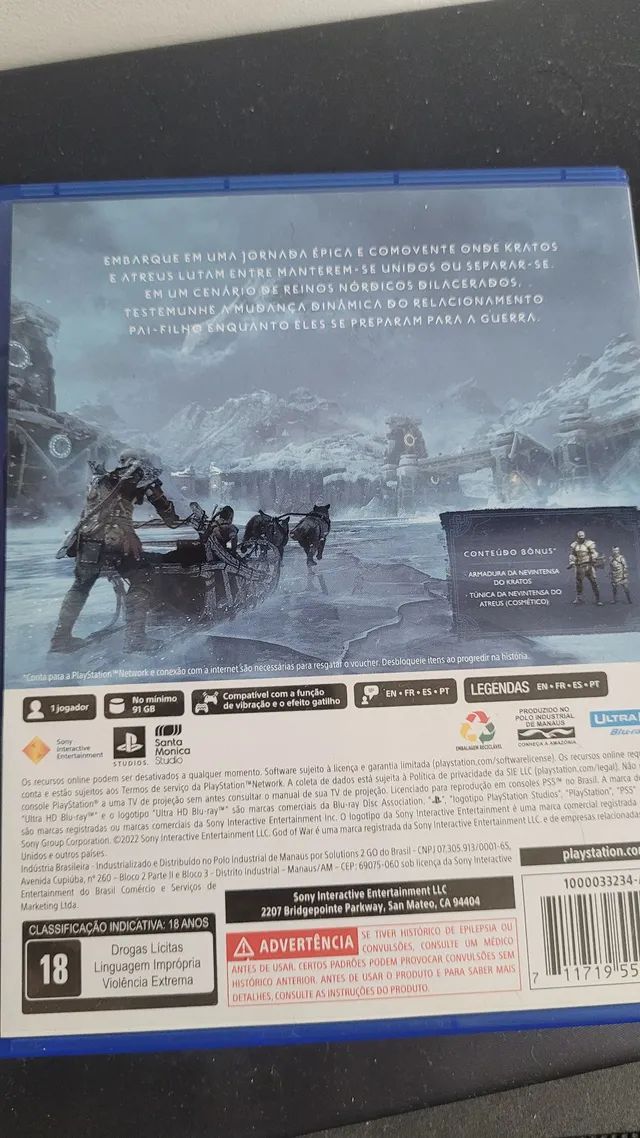 A ARMADURA DA EDIÇÃO DE LANÇAMENTO GOD OF WAR RAGNAROK VALE A PENA? VEJA  COMO RESGATAR A NEVINTENSA 