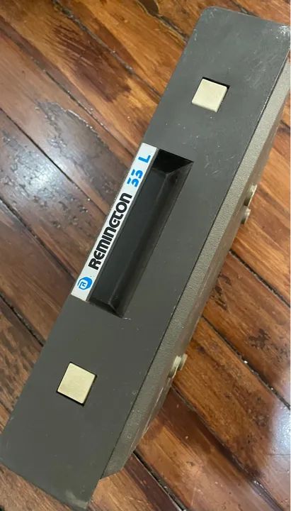 Máquina de escrever portátil retrô remington 55 L - Foto 3