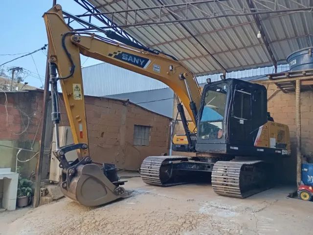 Escavadeira hidráulica Sany 135, ano 2019, 14 ton, 7 mil  horas - Foto 2