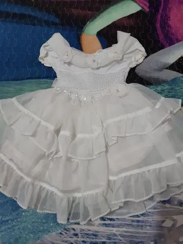 Vestido de batizado tam 4