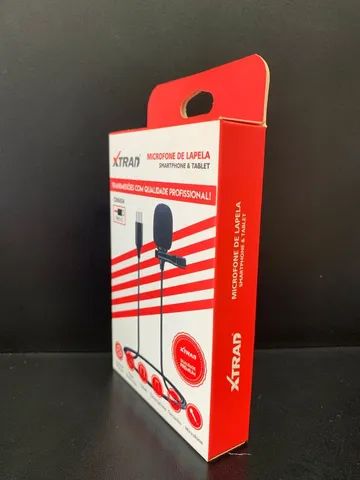 Capture Áudio de Qualidade Profissional com o Microfone de Lapela Xtran! - Foto 2