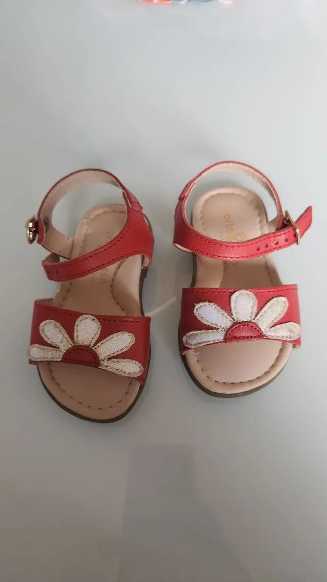 Sandalias vermelhas hot sale 2019