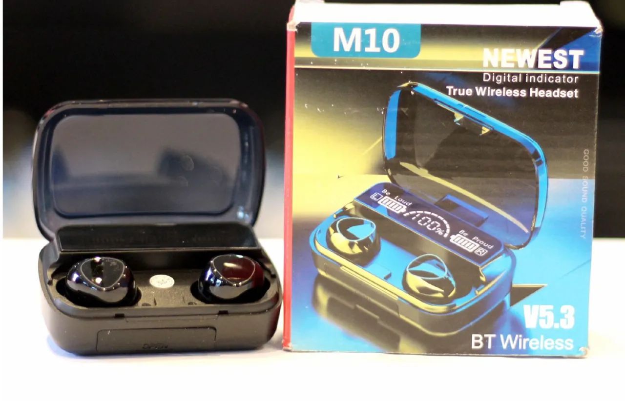 Fone digital sem fim m10 bluetooth