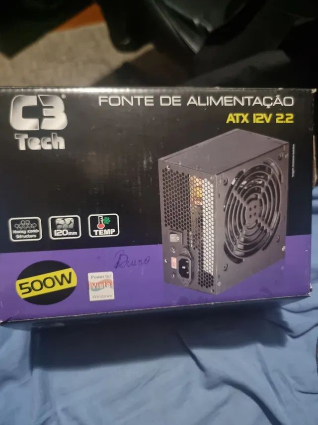 Fonte de alimentação 500W