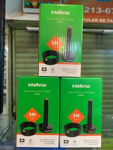 Antena TV Digital 5m Intelbras 