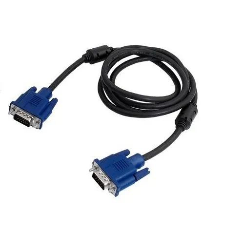 Cabo Vga Para Monitor Macho Lcd Pc Projetor 1,5 Metros - Foto 2