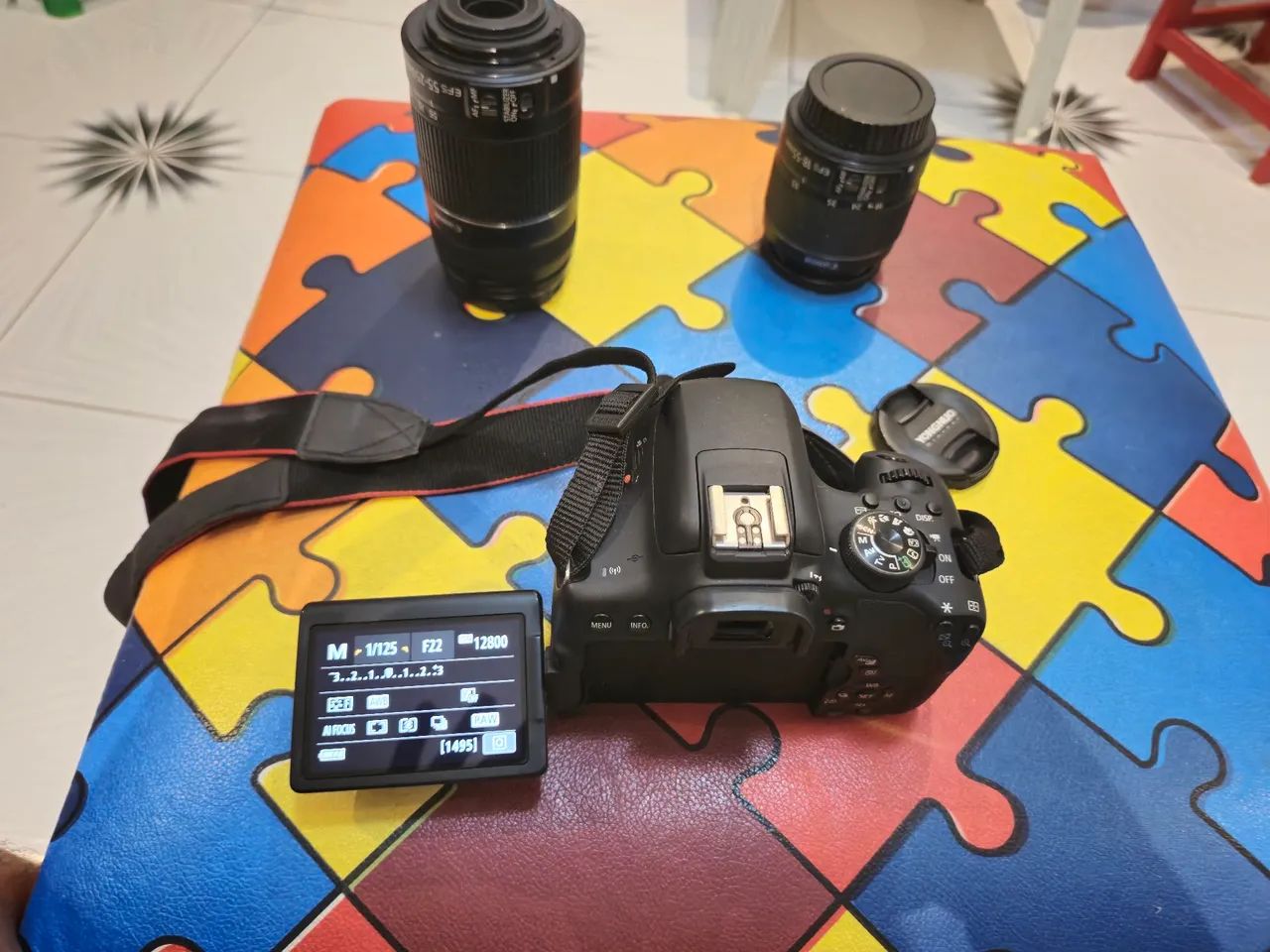 Câmera Canon Rebel T6i - Foto 2