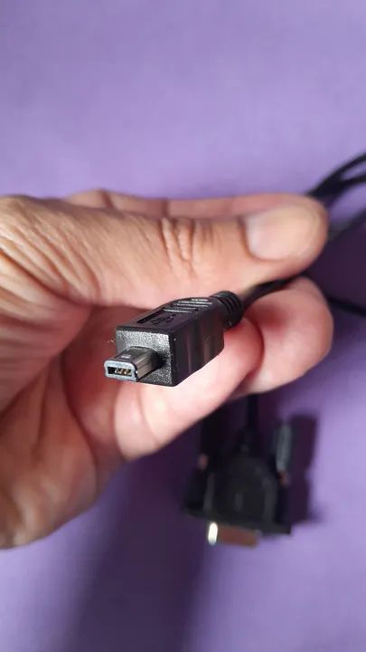 Cabo Vga Serial DB9 Macho 9 Pinos para Mini USB E157882 - Foto 2