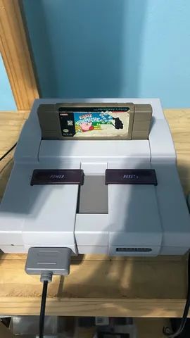 Super Nintendo + jogo + controle e cabos - Foto 2