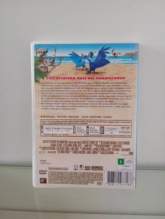Filme DVD Rio  - Foto 2
