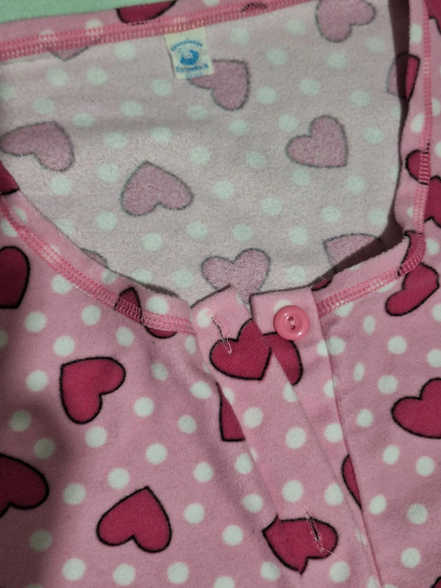 Camisola Feminina -  Estampa de Corações - Foto 2