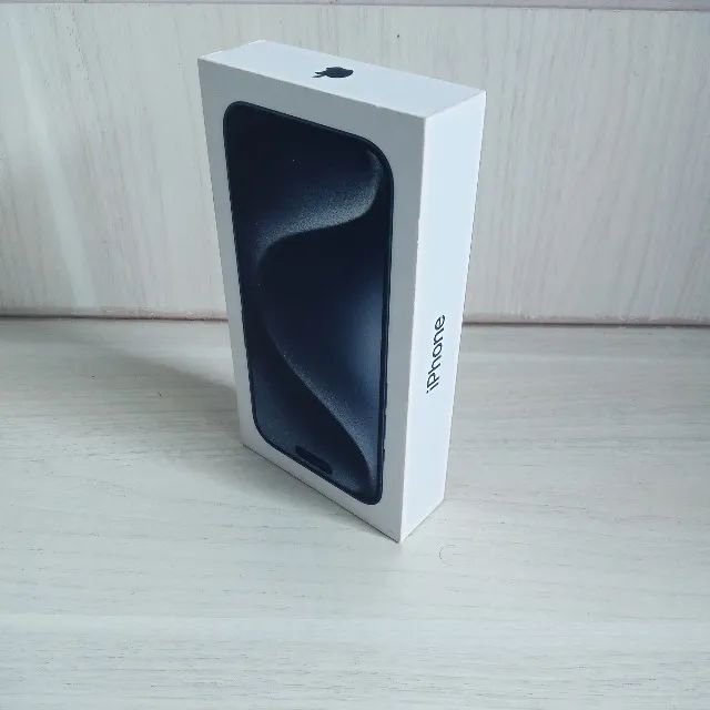 Caixa Iphone 15 Pro    Apple  Original  peça de colecionador valorize seu telefone com ela - Foto 4