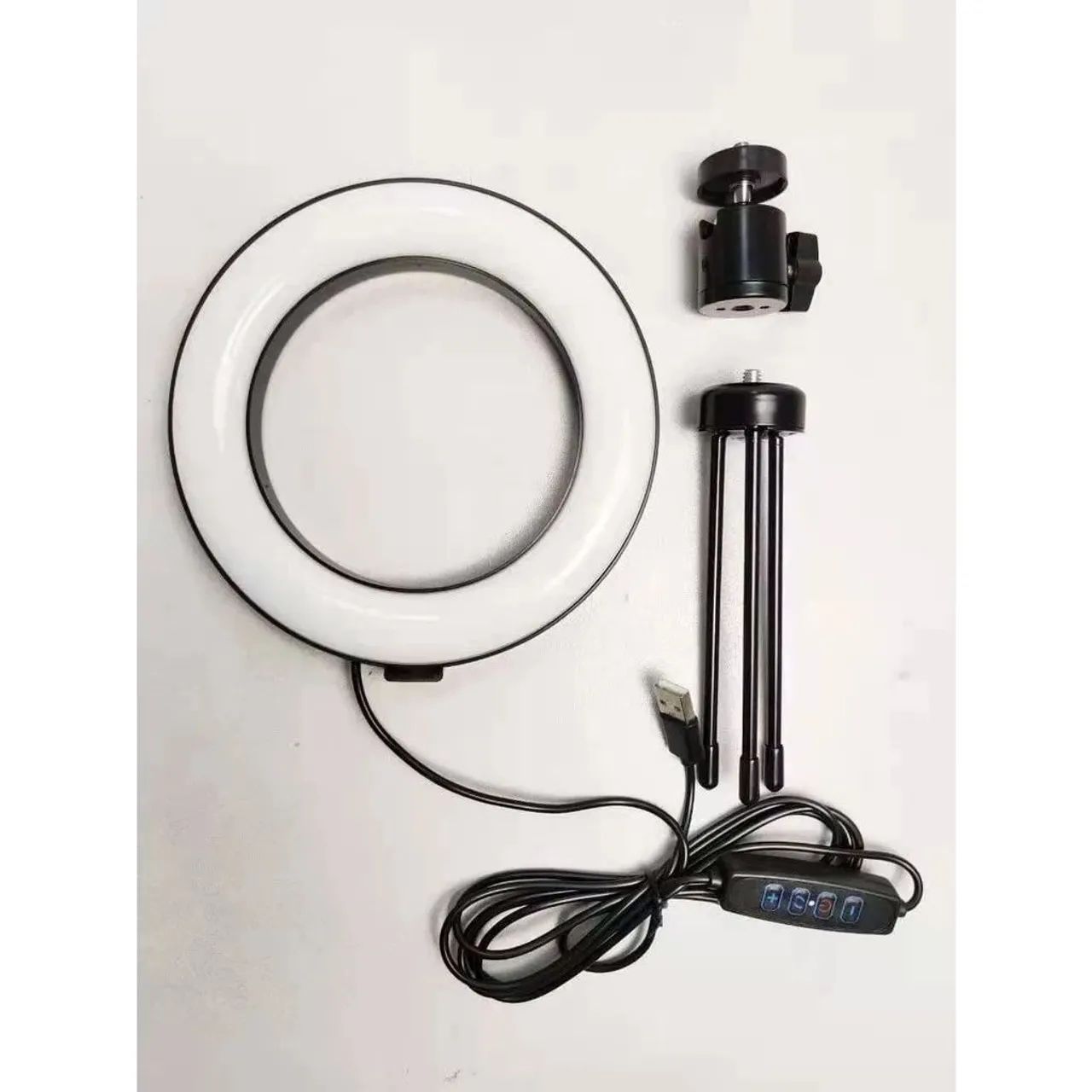 Ring Light Iluminador 16cm ou 6 polegadas com mini tripe, promoção