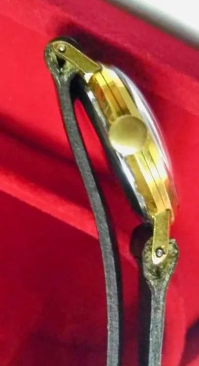 Antigo Relógio Ouro Chapeado 22k 17 Rubis, ano 1952 - Foto 4