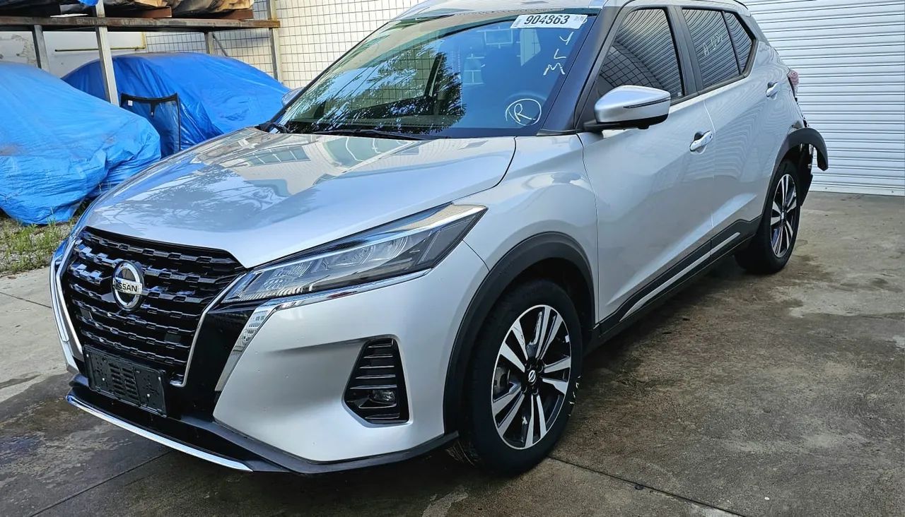 Sucata Nissan Kicks Exclusive 1.6 Automático 2022 Motor Cambio Suspensão Airbag - Foto 2