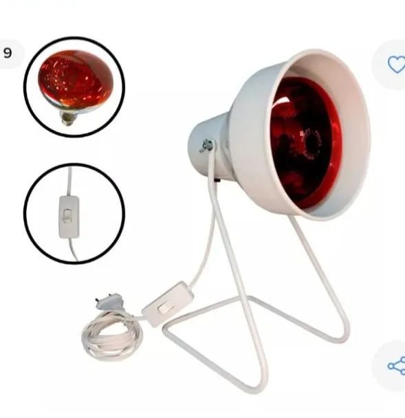 Suporte fisioterapia e lâmpada infra vermelho  - Foto 2