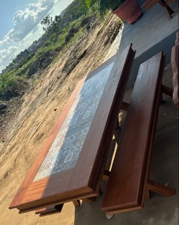 mesa madeira rustica estilo