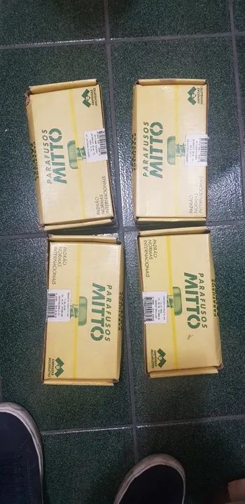 parafusos cabeça chata com fenda 5,5mm x 45mm - Foto 2