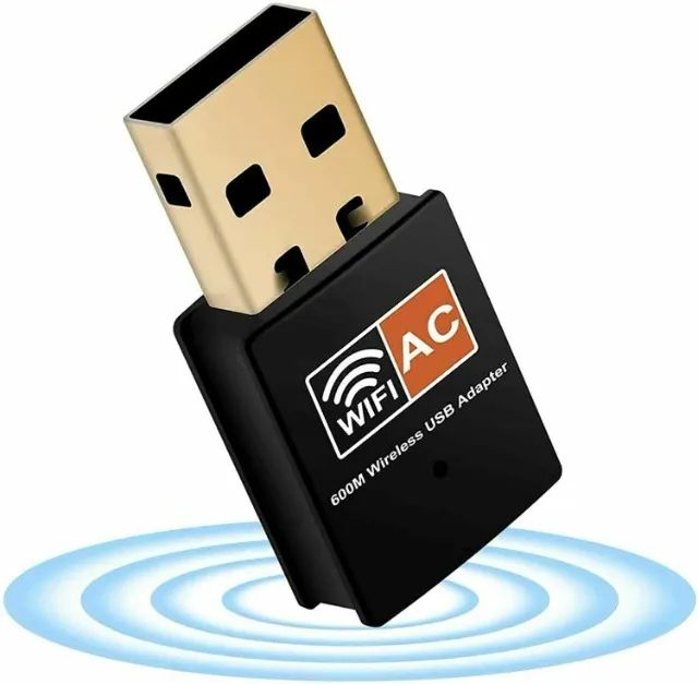 Usb Wifi Adaptador 5ghz 600mbps Wireless 5g Ac Receptor - Foto 5