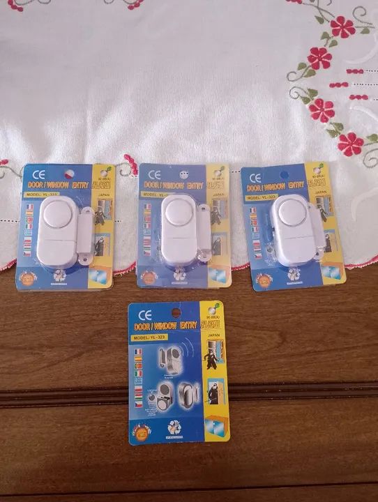 Alarme para Porta e Janela - Segurança para sua casa!SEM USO 