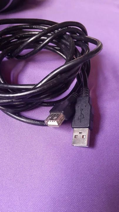 Cabo USB Macho Femea 3 Metros Idealpara PC - Foto 3