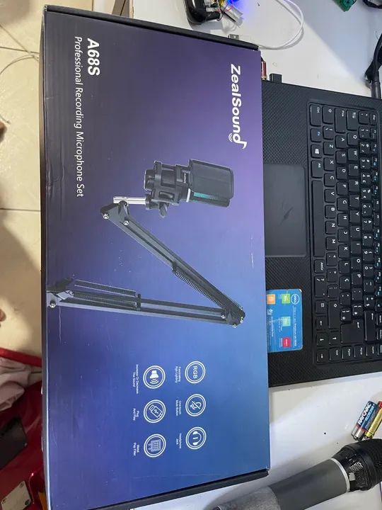 Microfone gamer Rgb  - Foto 3