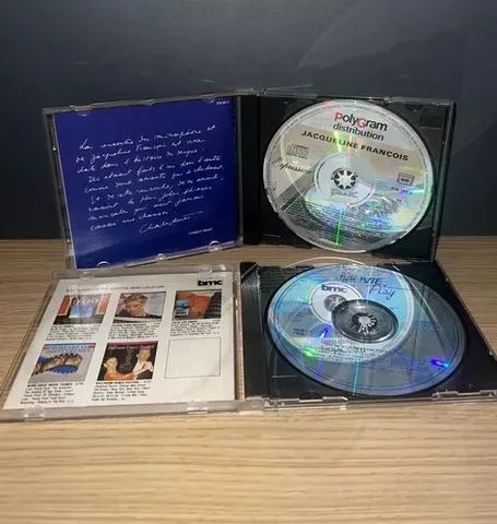 Cd: Vive La France + Jacqueline François - Raro Colecionador - Foto 2