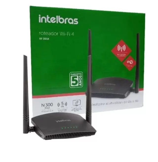 Roteador Wi-Fi 4 (N 300 Mbps)