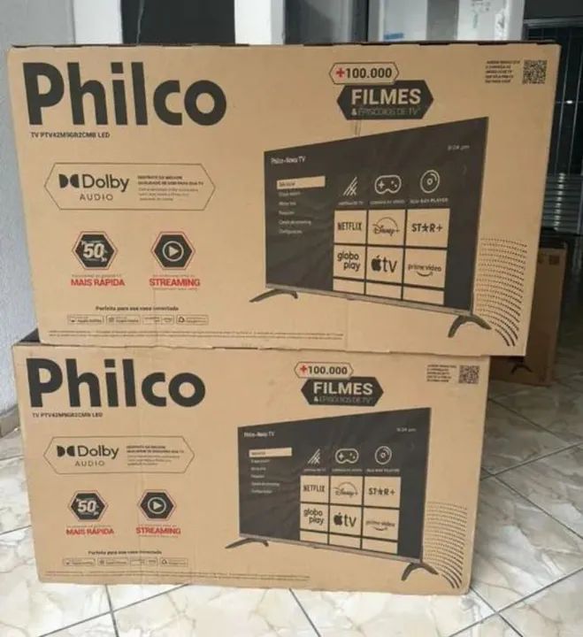 TV Philco 50 polegadas Smart