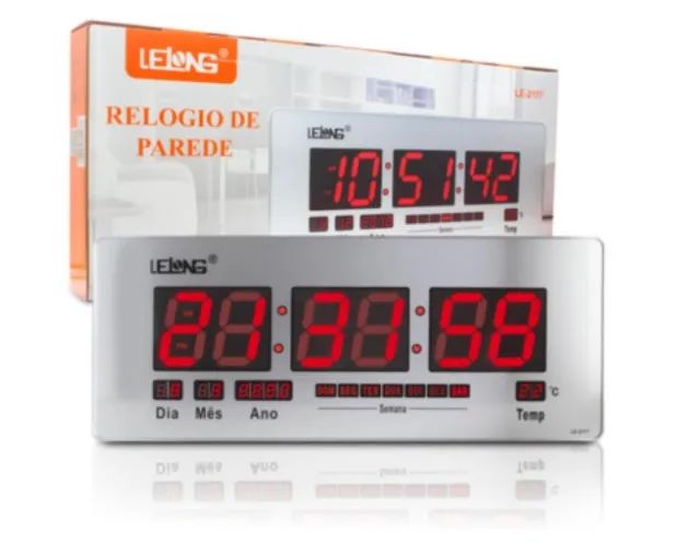 Relógio Digital Parede Grande