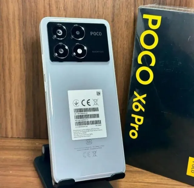 Xiaomi Poco X6 Pro 5g 12/512 - Cinza global / Lacrados