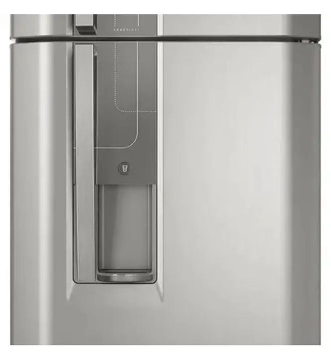 Geladeira Frost Free Electrolux Inox V X Sem Juros No Cart O Geladeiras E Freezers