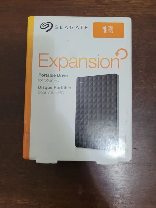 HD externo Seagate de 1TB NOVO