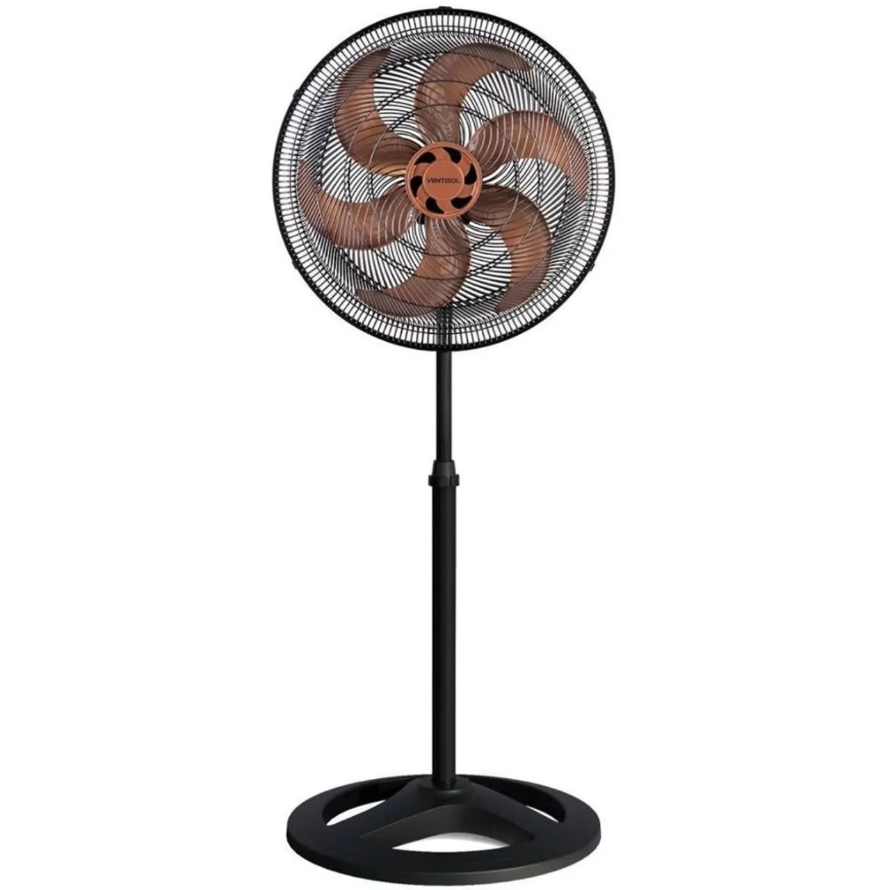 Ventilador de Coluna Ventisol 50CM 127 Volts 135 Watts 6 Pás Bronze/Preto
