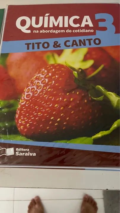 Coleção Moderna Plus Química Tito e canto - 1, 2 e3