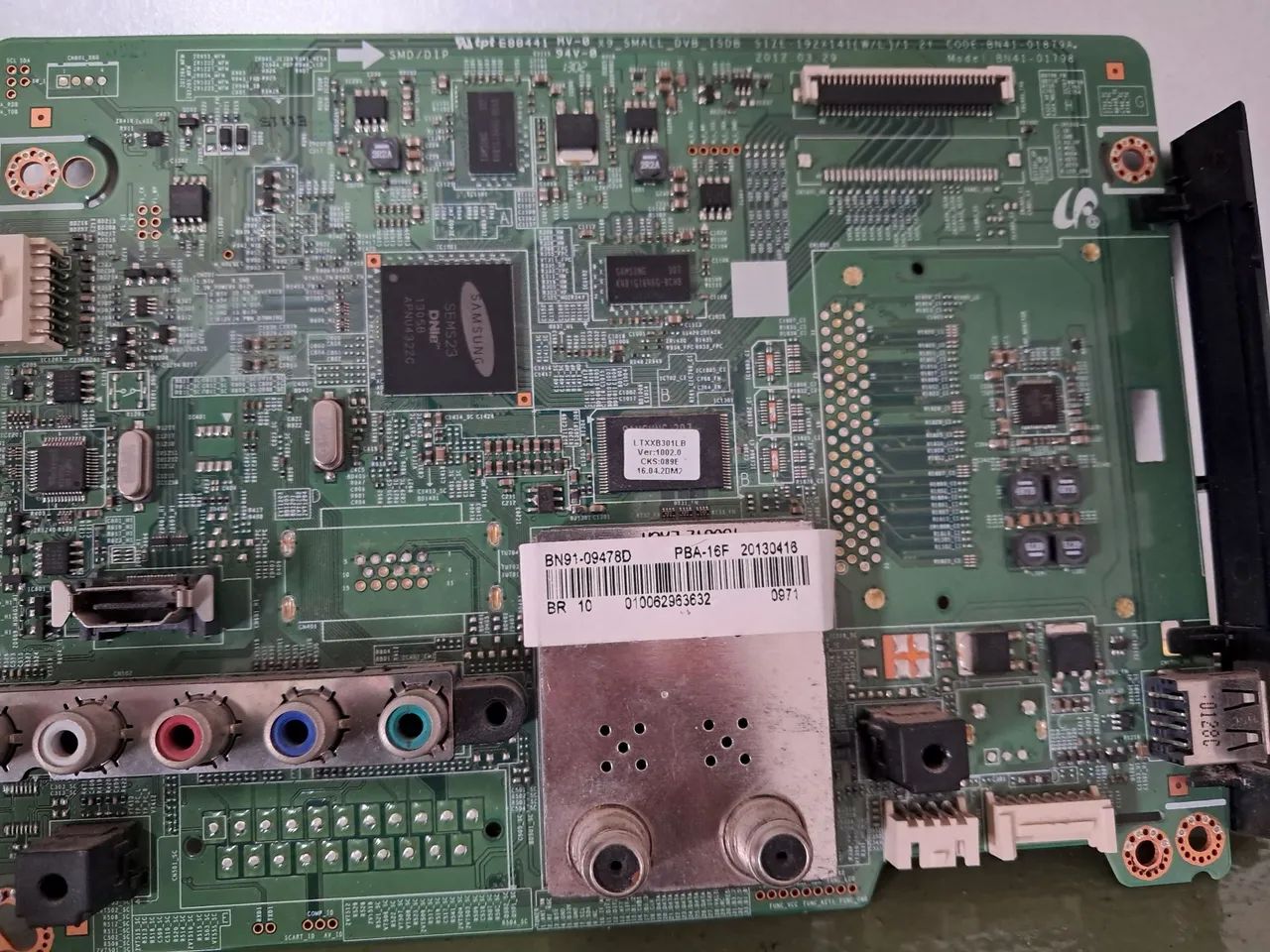 Placa tv monitor principal sansug Lt24b530lb 