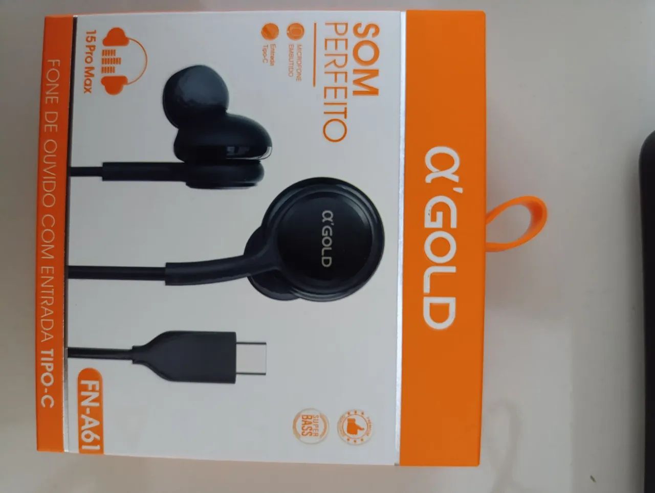 Fone tipo C alta qualidade  - Foto 2