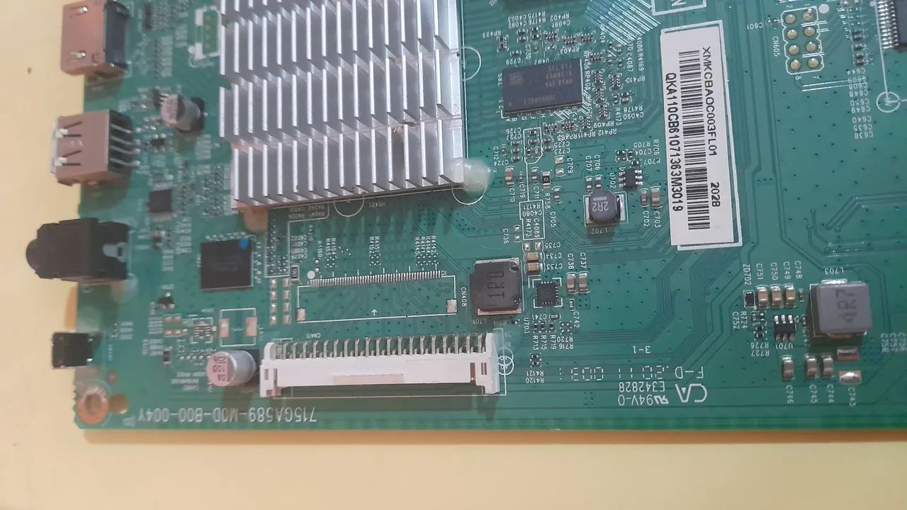 Placa principal tv aoc 43s5195/78g com hifi.Obs:atente-se no conector do display. - Foto 2