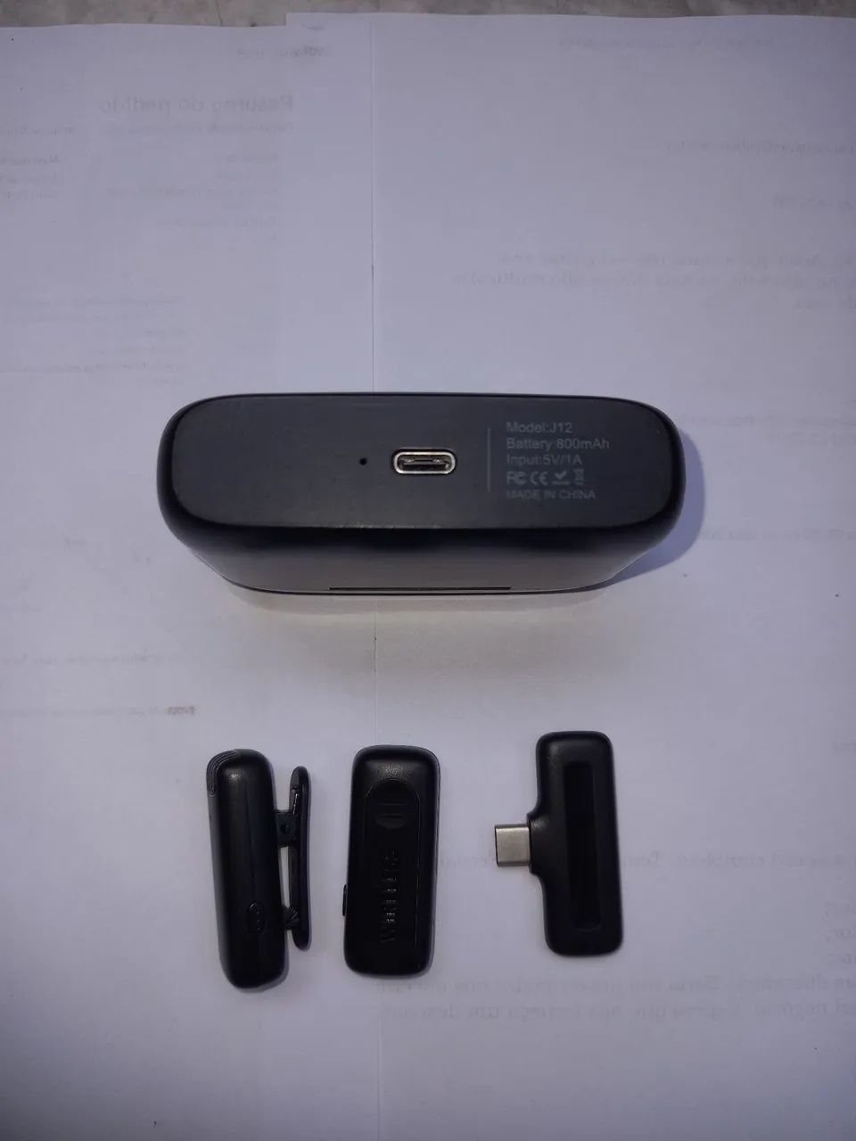 Microfone sem fio Ulanzi J12 para Android  - Foto 3