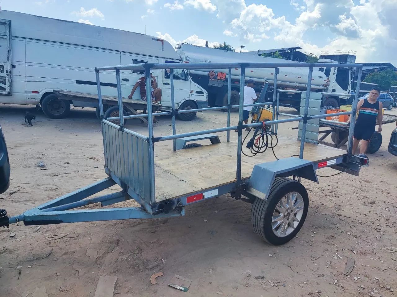 Carretinha de transporte