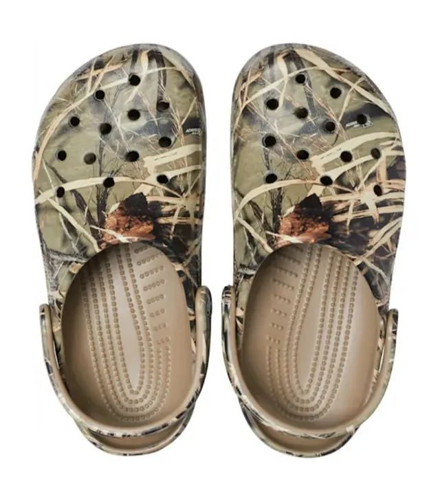 Crocs Classic Realtree Clog NOVO - 100% Original - Khaki / Multi No.35 - Foto 4