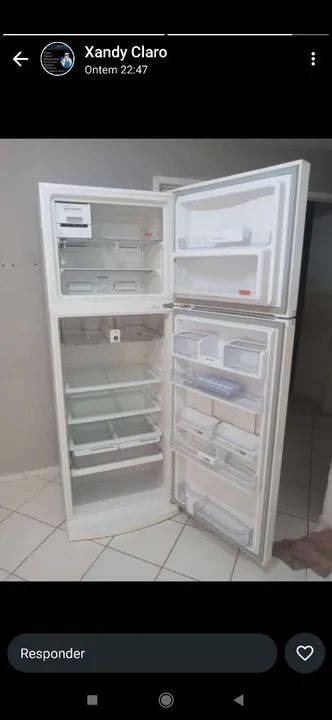 Vende- se Refrigerador Frost Free Semi Novo. - Foto 2