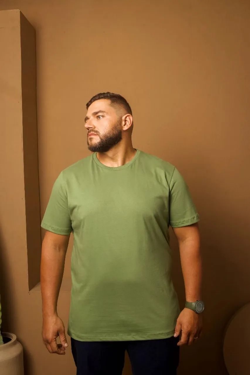 Camiseta masculina Plus G1 ou G3 - Foto 2